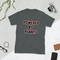Powered By Plants Black and Red Tee